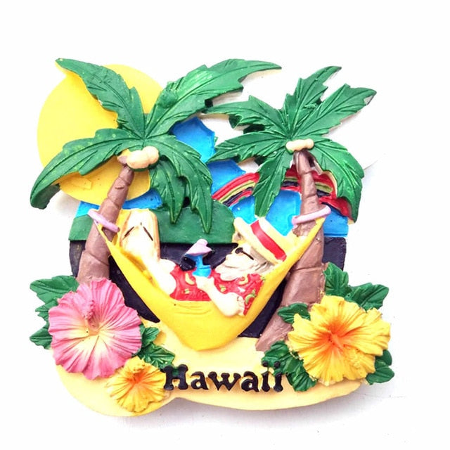 Hot Sale 3D World Travel Refrigerator Fridge Magnets Super Magnet Sticker Wall Home Decoration Tourist Souvenir Arts Crafts DIY - foodandtravelers