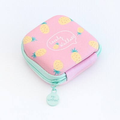 PURDORED 1 Pc Portable Mini Cartoon Earphone Organizer Bag Pouch Digital USB Cable Packing Bag Travel Accessorie organizadores - foodandtravelers