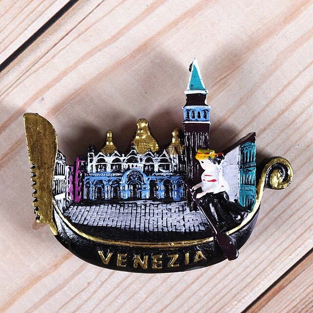 Magnetic refrigerator magnets Italy Switzerland Chile Austria European countries Tourist attractions souvenir Home decoration - foodandtravelers