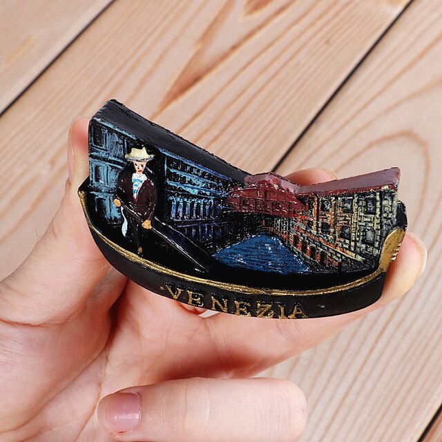 Magnetic refrigerator magnets Italy Switzerland Chile Austria European countries Tourist attractions souvenir Home decoration - foodandtravelers