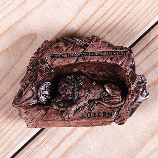 Magnetic refrigerator magnets Italy Switzerland Chile Austria European countries Tourist attractions souvenir Home decoration - foodandtravelers