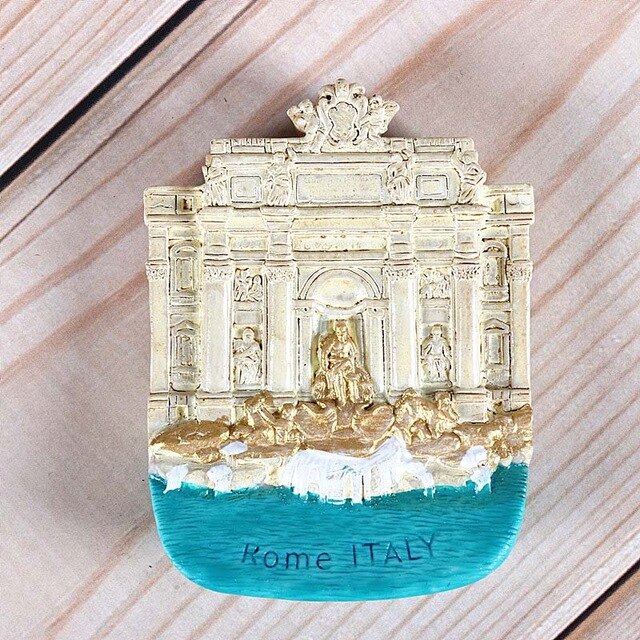 Magnetic refrigerator magnets Italy Switzerland Chile Austria European countries Tourist attractions souvenir Home decoration - foodandtravelers