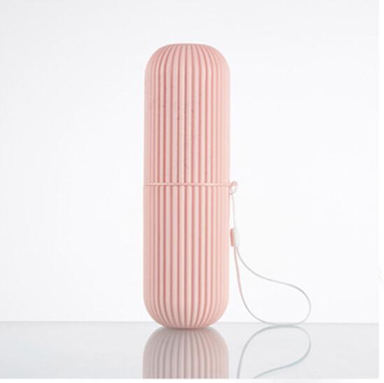 eTya Simple Fashion Travel Toothbrush Cover Protection Box Wash Makeup Bag Women Men Toiletries Storage Pouch Waterproof Case - foodandtravelers