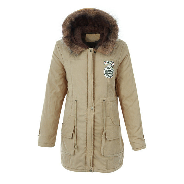 LASPERAL 2019 New Parkas Winter Jacket Womens Outwear Parkas Thickening Cotton for Women Winter Female Women Winter Coat - foodandtravelers