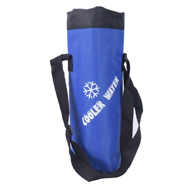 Water bag Universal Drawstring Water Bottle Pouch High Capacity Insulated Cooler Bag Outdoor Traveling Camping Hiking