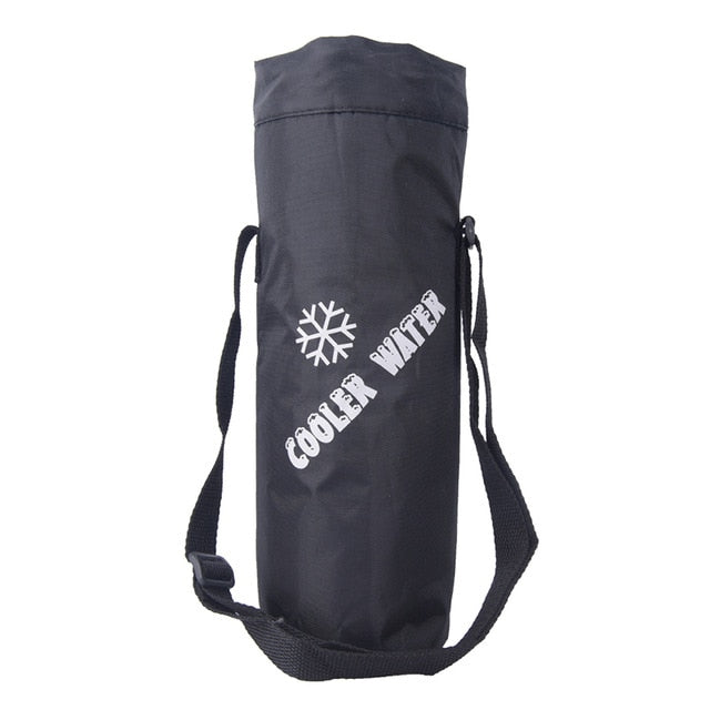 Water bag Universal Drawstring Water Bottle Pouch High Capacity Insulated Cooler Bag Outdoor Traveling Camping Hiking