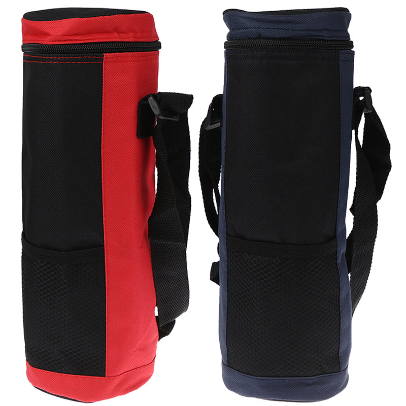 Water Bottle Cooler Tote Bag Universal Water Bottle Pouch High Capacity Insulated Cooler Bag Outdoor Traveling Camping Hiking