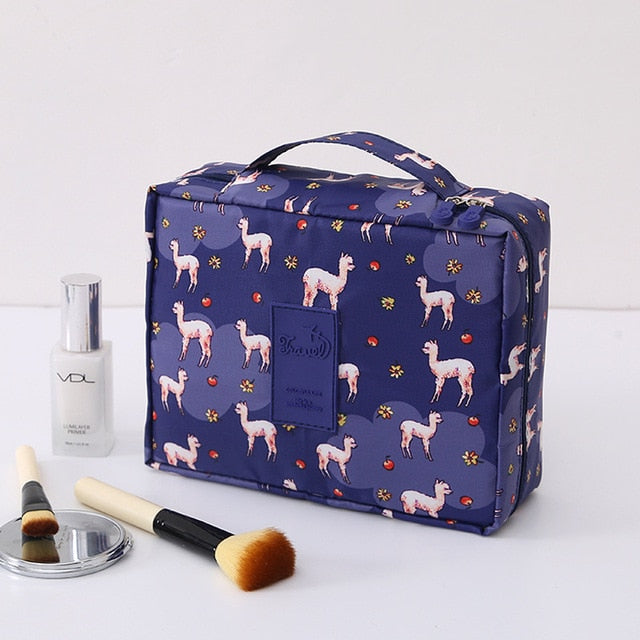 New Travel Men Women Cosmetics Toiletries Storage Case Pouch Packing Organizer Portable Wash Cosmetic Bag Travel Accessories - foodandtravelers