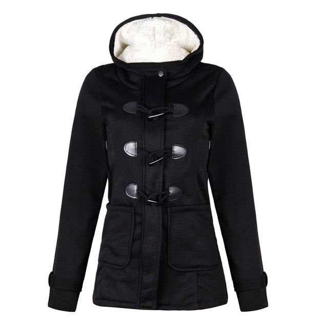 5XL Hooded Winter Parka Plus Size Women Thick Girl Snow Coat Cotton Jacket Fashion Long Overcoat Street Female Solid Ladies Top - foodandtravelers