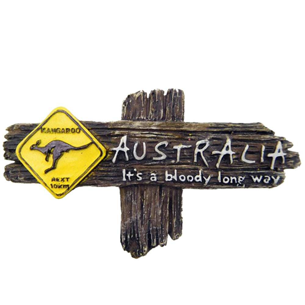 Australian 3D Kangaroo Refrigerator Magnet Fridge Magnets Wall Magnet Home Decoration Tourist Souvenir Arts Crafts - foodandtravelers