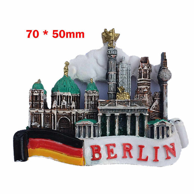 Hot Sale 3D World Travel Refrigerator Fridge Magnets Super Magnet Sticker Wall Home Decoration Tourist Souvenir Arts Crafts DIY - foodandtravelers