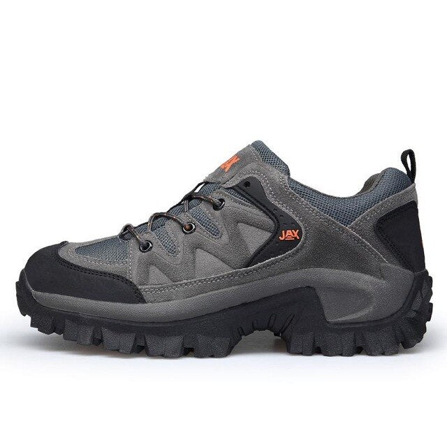 Original Men Camping Training Outdoor Sport Trail Hiking Shoes Waterproof Mountaineer Walking Anti-Slip Climbing Trip Sneaker 1 - foodandtravelers