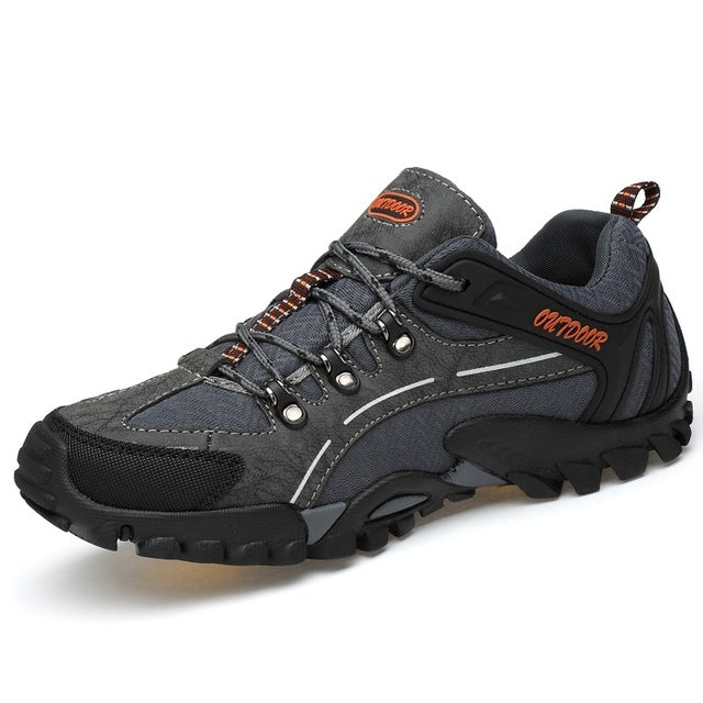 LEIXIANG Men Male Camping Training Outdoor Sport Trail Hiking Shoes Mountain Trekking Walking Climbing Trip Sneakers Size 38-45 - foodandtravelers