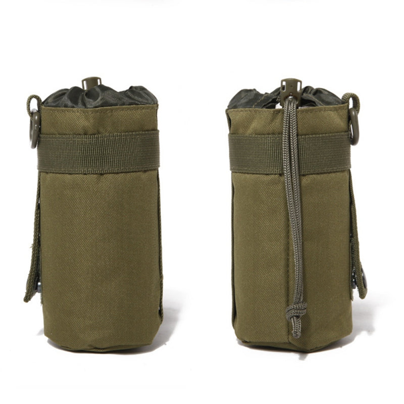 550ML Water Bottle Pouch Tactical Molle Kettle Pouch Pocket Water Bottle Holder Outdoor Camping Army Gear Bags 6 Colors - foodandtravelers