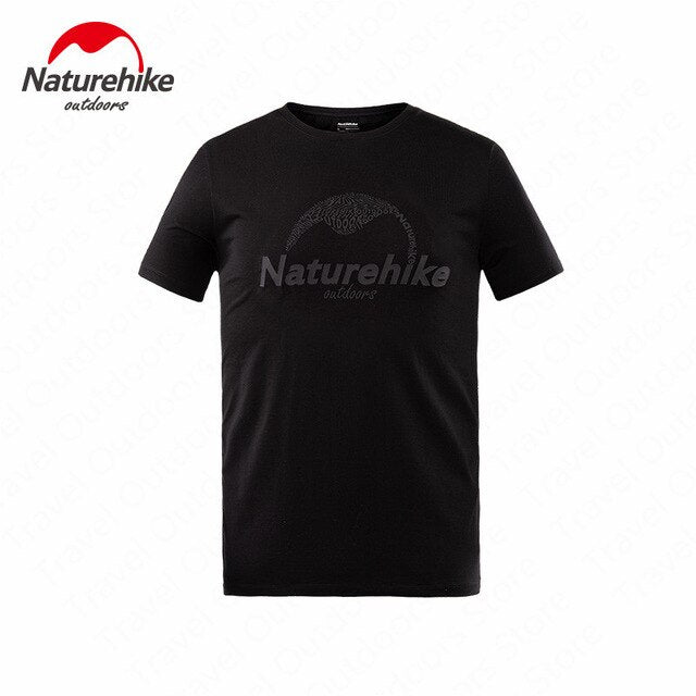 Naturehike Sports T-shirt Outdoor Hiking T-shirt Unisex Top Summer Breathable Short Sleeve Travel Camping HIking Leisure Top - foodandtravelers