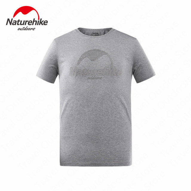 Naturehike Sports T-shirt Outdoor Hiking T-shirt Unisex Top Summer Breathable Short Sleeve Travel Camping HIking Leisure Top - foodandtravelers