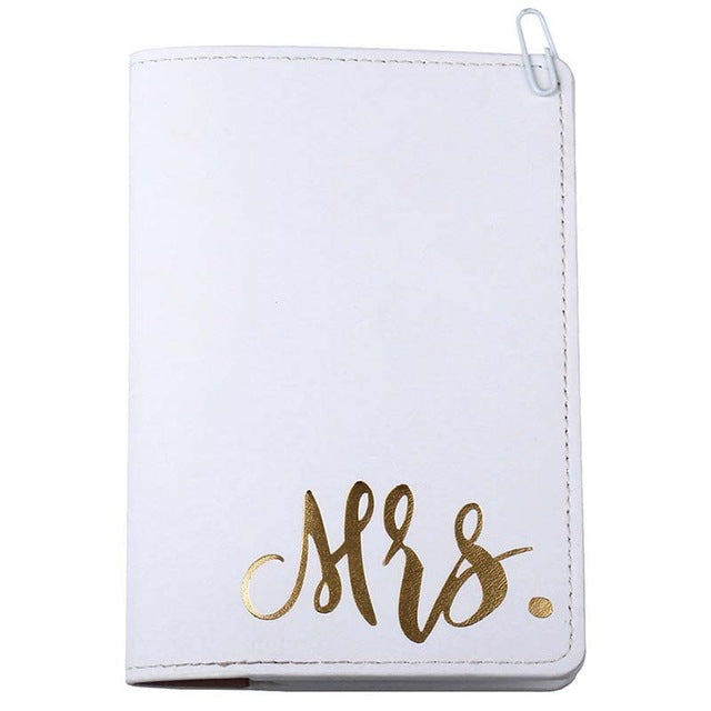 Mr&Mrs Travel Passport Cover Wallet Purse Women Men Travel Credit Card Holder Travel ID Document Passport Holder Bag Pouch Case - foodandtravelers