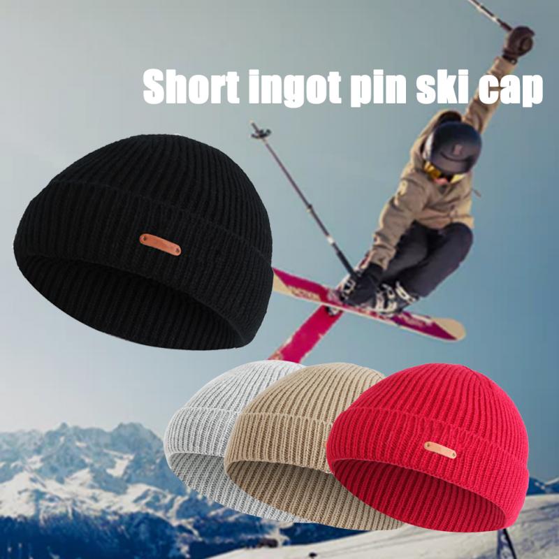 Men Women Winter Warm Baggy Hats Windproof Knit Caps Fashion Outdoor Travel Adult Cycling Portable Beanie Hat Skiing Cap - foodandtravelers