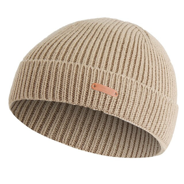 Men Women Winter Warm Baggy Hats Windproof Knit Caps Fashion Outdoor Travel Adult Cycling Portable Beanie Hat Skiing Cap - foodandtravelers