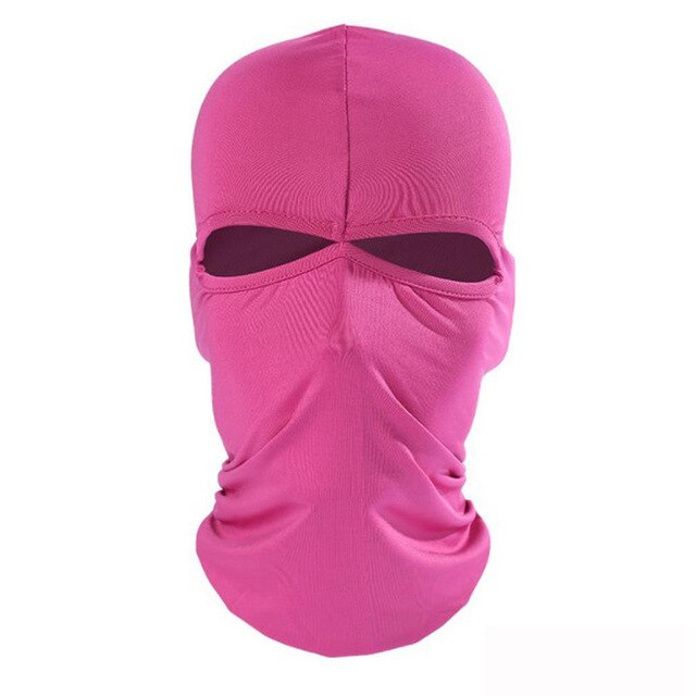 Men Women Hats Outdoor Bicycle Cycling Ski Hat Balaclava Full Face Mask Two Holes Casual Skullies Beanies Travel Sportswear Caps - foodandtravelers