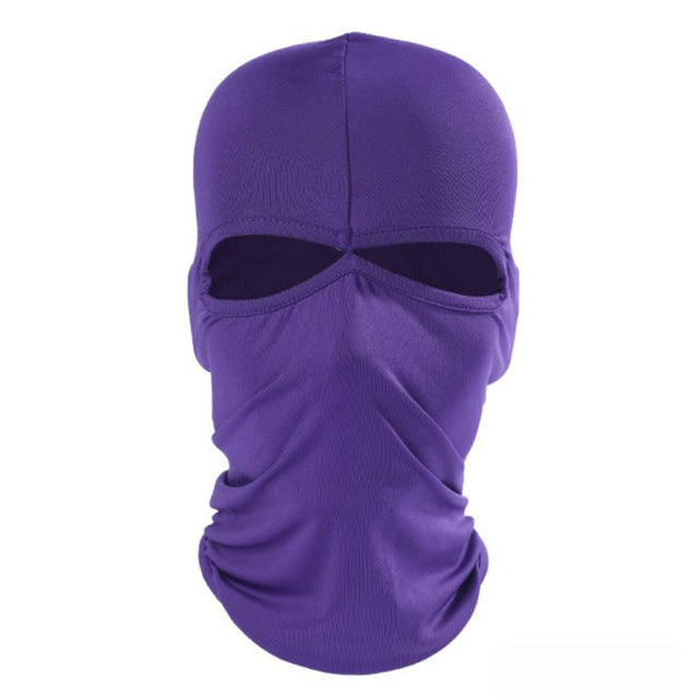 Men Women Hats Outdoor Bicycle Cycling Ski Hat Balaclava Full Face Mask Two Holes Casual Skullies Beanies Travel Sportswear Caps - foodandtravelers