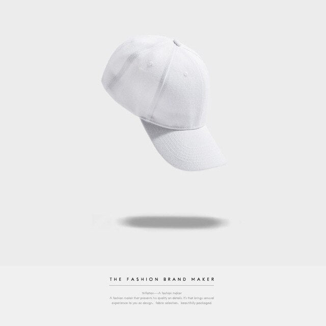 2019 Pure color minimalism 4 color curving cap cap couple leisure travel hat MP176 - foodandtravelers