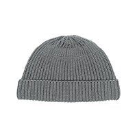 Short dome knit hat solid color student autumn and winter wool hat men cool fashion personality wild simple leisure travel