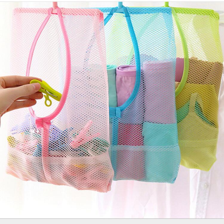 Luggage Box Bedroom Hanging Mesh Storage Bags Bra Underwear Clothes Packing Organizers Travel Accessories For Socks Lingerie - foodandtravelers