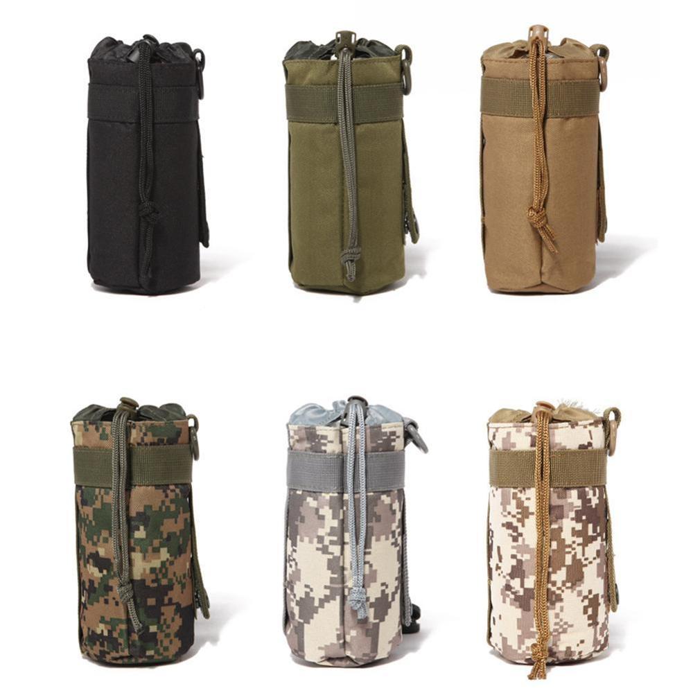 System Water Bottle Pouch 1L Water Bags Outdoor Tactical Military Molle System Water Bottle Bag Kettle Pouch Holder