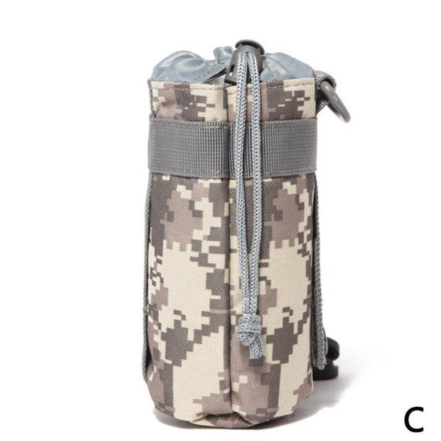 System Water Bottle Pouch 1L Water Bags Outdoor Tactical Military Molle System Water Bottle Bag Kettle Pouch Holder