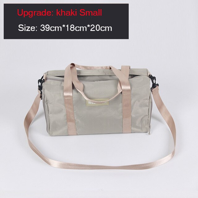 Large Capacity Women's Travel Bag Foldable Men's Trip Duffle Bag Waterproof Oxford Cloth Luggage Handbag Shoulder Crossbody Tote - foodandtravelers