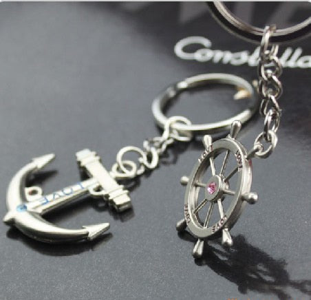 Alloy Cupid Arrow keychain creative couple lovers key ring advertising wedding gift keychain souvenir - foodandtravelers