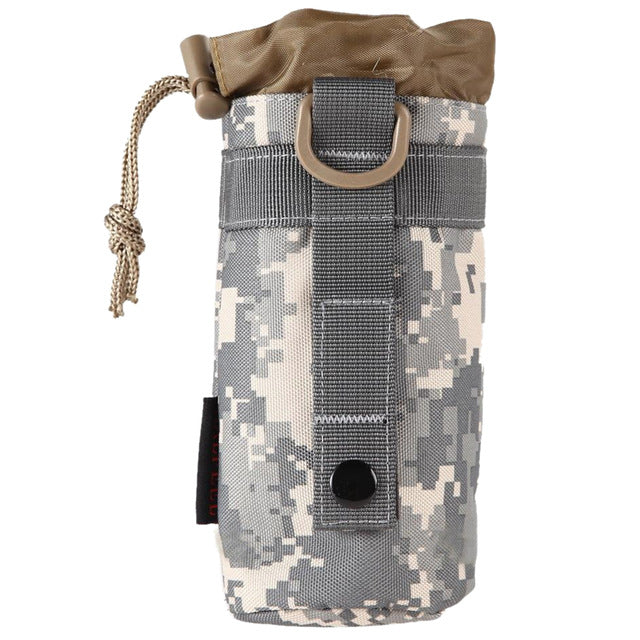 Hot Fashion Cool walker Water Bottle Bag Camouflage Traveling Trip Portable Hanging Bag - foodandtravelers