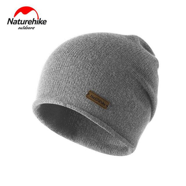 Naturehike Winter Hat Wool Knit Beanies Warm Camping Outdoor Travel Hiking Cap Women's Men's Windproof Hats Sports Winter Caps - foodandtravelers