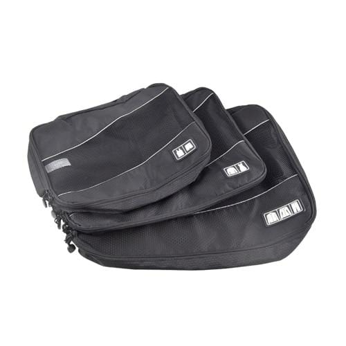 3Pcs/Set Men Travel Bag Packing Cube Clothes Pouch Foldable Duffle Bag Large Capacity Luggage Sorting Organizer Trip Accessories - foodandtravelers