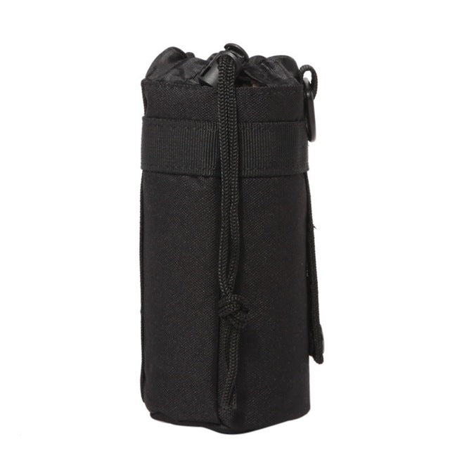 550ML Water Bottle Pouch Tactical Molle Kettle Pouch Pocket Water Bottle Holder Outdoor Camping Army Gear Bag 6 Colors - foodandtravelers