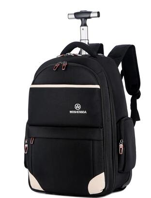 Men Oxford Travel trolley bags Wheels Travel trolley Rolling backpacks Women wheeled Backpacks Men  Business luggage suitcase - foodandtravelers