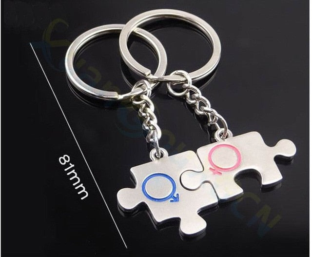 Alloy Cupid Arrow keychain creative couple lovers key ring advertising wedding gift keychain souvenir - foodandtravelers