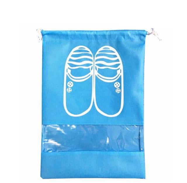 2 Sizes Waterproof Shoes Bags Pouch Women Travel Bag Portable Drawstring Bag Packing Organizer for Men journay Organizador bag - foodandtravelers