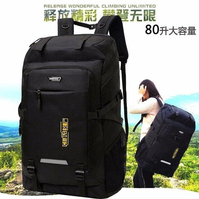 80L Super Large Outdoor Backpack Men Organizer Travel Bags Duffle Big Duffel Weekend Vs Bag Luggage Packing Cubes Bolsa De Viaje - foodandtravelers