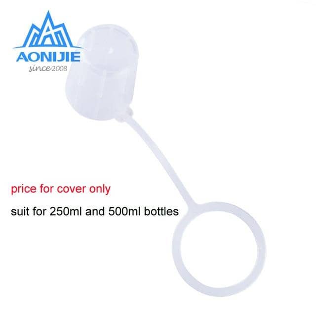 170ml 200ml 250ml 500mml 350ml 600ml AONIJIE Running Sport Bicycle Soft Water Bottle Folding TPU Soft Flask Water bag - foodandtravelers