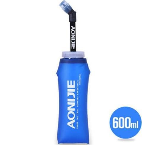 170ml 200ml 250ml 500mml 350ml 600ml AONIJIE Running Sport Bicycle Soft Water Bottle Folding TPU Soft Flask Water bag - foodandtravelers