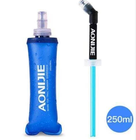 170ml 200ml 250ml 500mml 350ml 600ml AONIJIE Running Sport Bicycle Soft Water Bottle Folding TPU Soft Flask Water bag - foodandtravelers